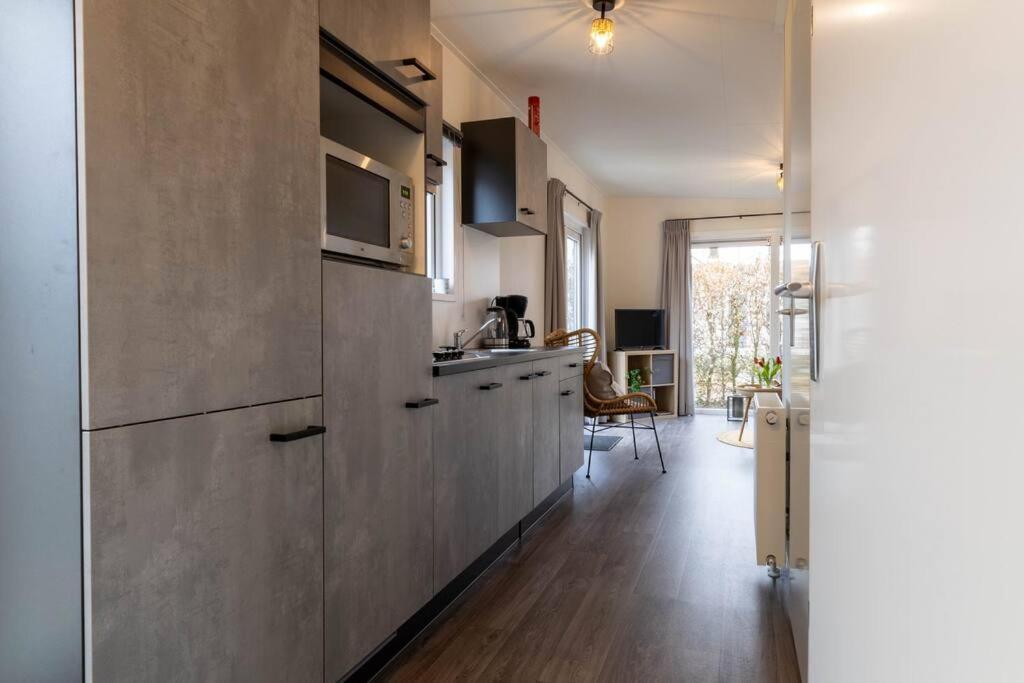 Gezellig Modern Chalet Midden Op De Veluwe Эпе Экстерьер фото