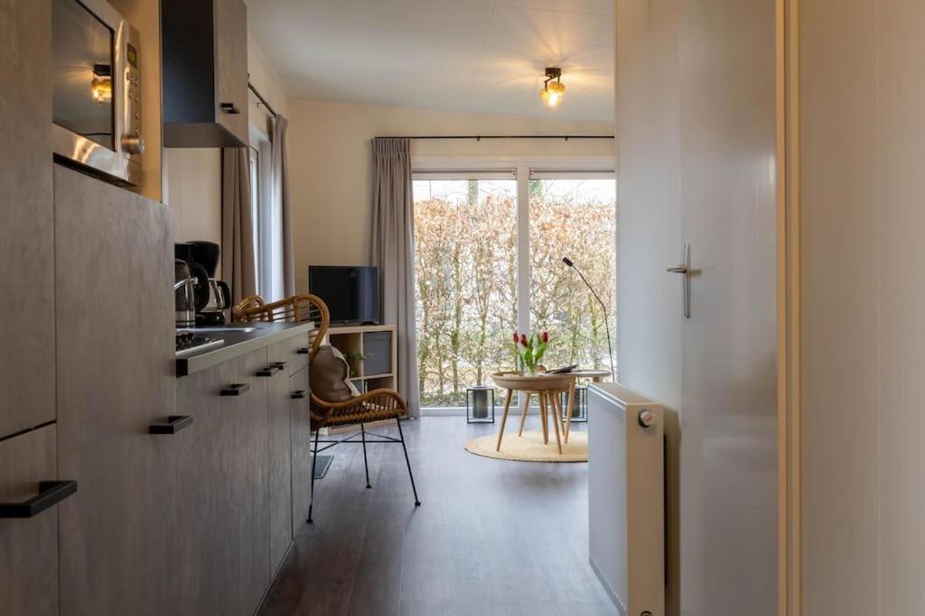 Gezellig Modern Chalet Midden Op De Veluwe Эпе Экстерьер фото