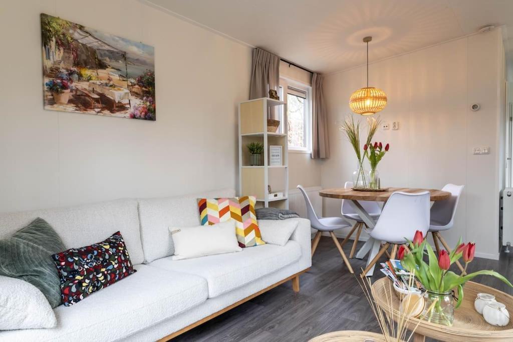 Gezellig Modern Chalet Midden Op De Veluwe Эпе Экстерьер фото